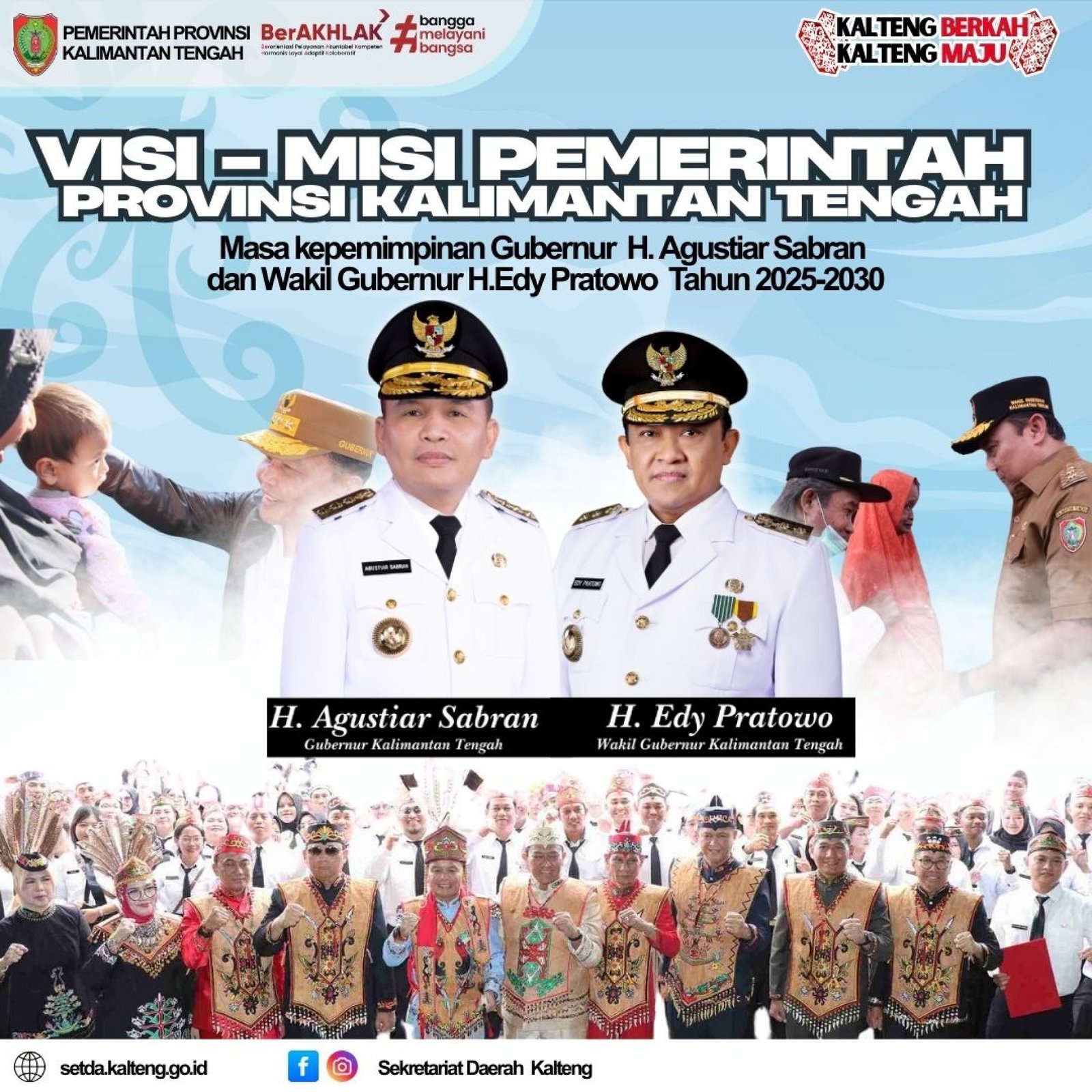 MISI GUBERNUR KALIMANTAN TENGAH