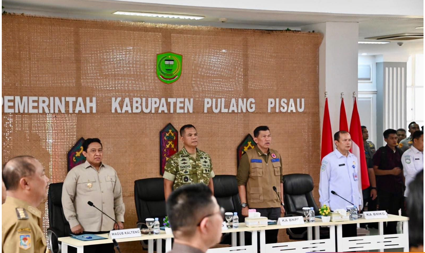 Hadapi Ancaman Karhutla, Pemprov Kalteng dan Pemerintah Pusat Perkuat Operasi Terpadu