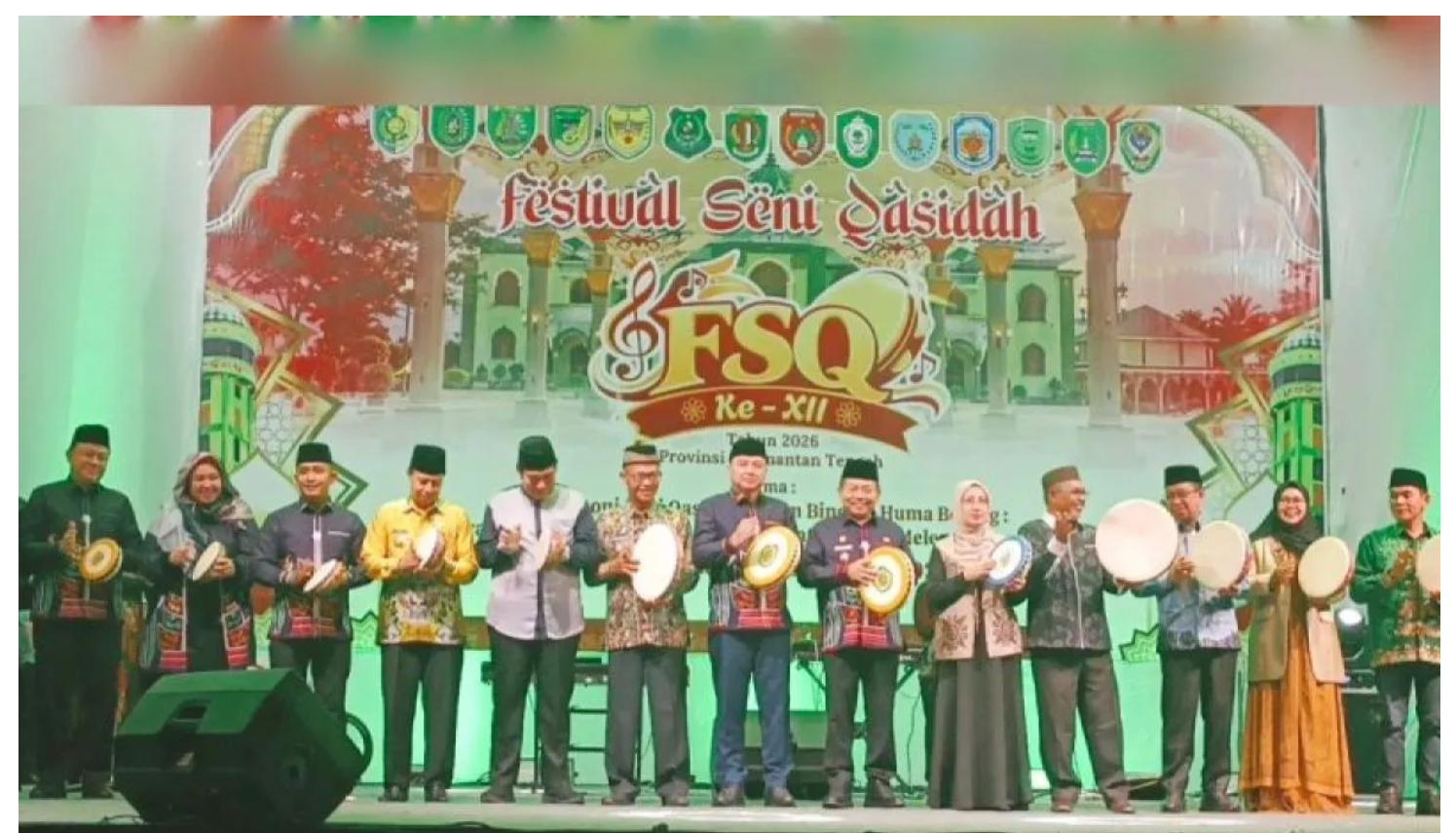 Enam Hari Penuh Syiar dan Seni Islami, Agustiar Sabran Dorong Kesuksesan FSQ XXI Kalteng